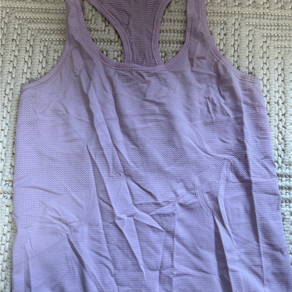 lululemon athletica Light Purple Tank Top